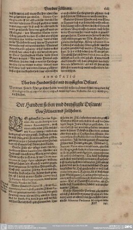 Der Hundert sieben und dreyssigste Discurs/Von Zöllnern und Zollhebern.