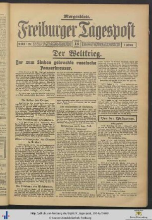 14.10.1914 (Morgenblatt)