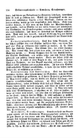 Ermahnen, Ermahnungen