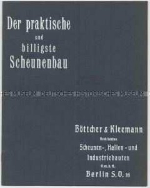Scheunen-, Schuppen- und Hallenbau