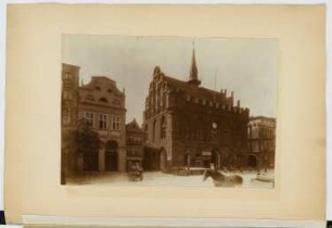 Rathaus, Marienburg: Ansicht (aus: Skizzen- und Fotoalbum 20)