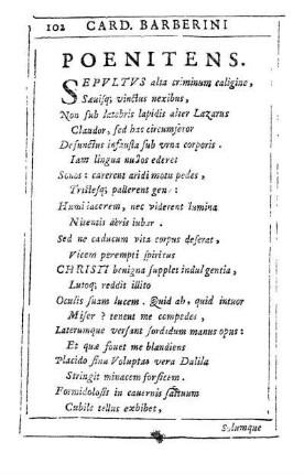 Poenitens