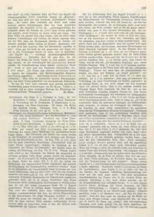 147-150 [Rezension] Lietzmann, Hans, An die Korinther I erklärt