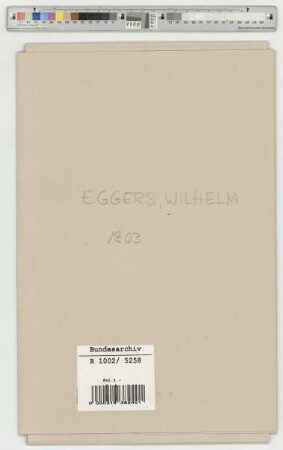 Eggers, Wilhelm, Arbeiter