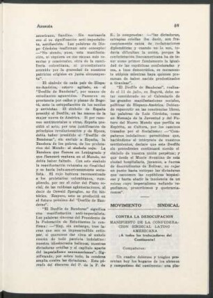 Movimiento sindical