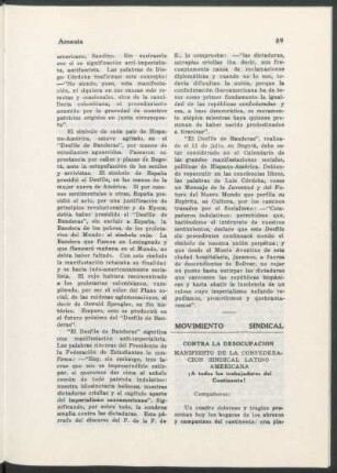 Movimiento sindical