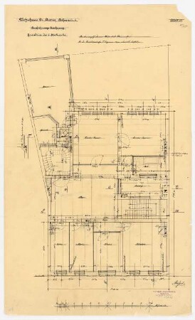 Wohnhaus Arons, Berlin: Grundriss 2.OG 1.50