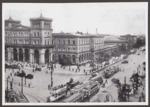 Ansichtskarte Schrägansicht Görlitzer Bahnhof