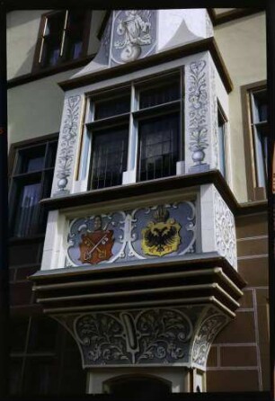 Freiburg: Basler Hof, Erker