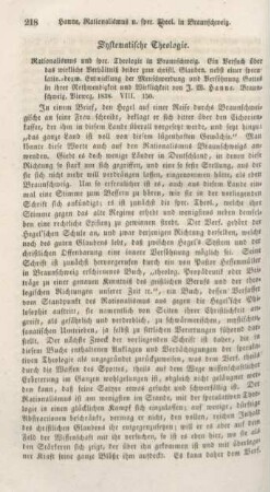 218-222 Systematische Theologie