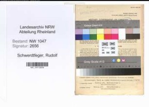 Entnazifizierung Rudolf Schwerdtfeger , geb. 19.11.1893 (Beamter)