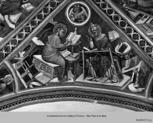Evangelisten, Kirchenväter und Propheten