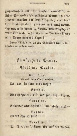 Funfzehnte Scene