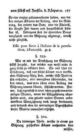 Theorie dieser Zerstörungen der Körper (§§. 299-301)
