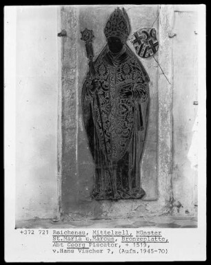 Grabmal des Abtes Georg Piscator (+1519)