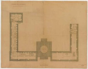 Fischer, Theodor; Wiesbaden; Museum - Grundriss DG
