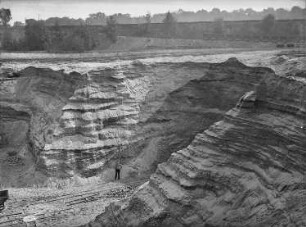 Kiesgrube, ehem. F. Kunath : Dresden-Prohlis, Kiesgrube, Elbschotter