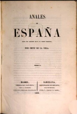 Anales de Espanã : desde sus orígenes hasta el tiempo presente, 10