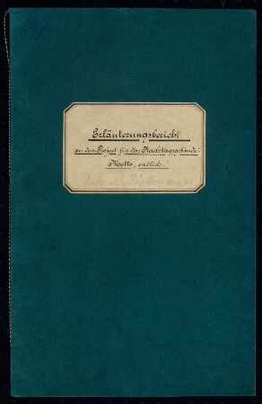 Reichstag, Berlin Zweiter Wettbewerb: Erläuterungsbericht, 4 S.