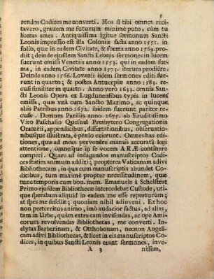 De vocis Correctione in Sermone VII S. Leonis Magni de nativitate Domini