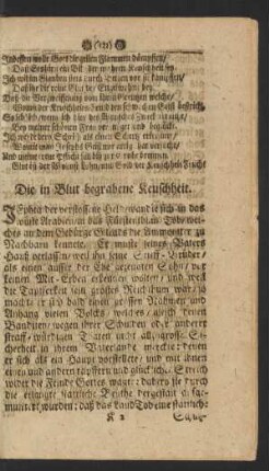 [VIII.] Die in Blut begrabene Keuscheit