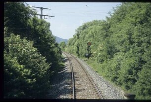Strecke in km 14+700