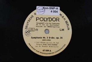 Symphonie Nr. 2, D-dur, Op. 36 : 1. Satz: Allegro con brio, III. Teil