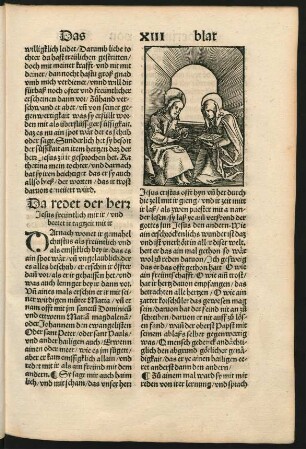 Da redet der herr Jesus freüntlich mir ir/ und beetet ir tagtzeit mit ir