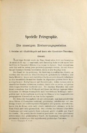Lehrbuch der Petrographie. 2
