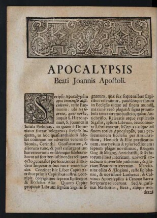 Apocalypsis Beati Joannis Apostoli