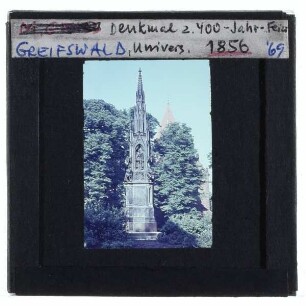 Greifswald, Rubenow-Denkmal