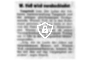 W. Voß wird verabschiedet