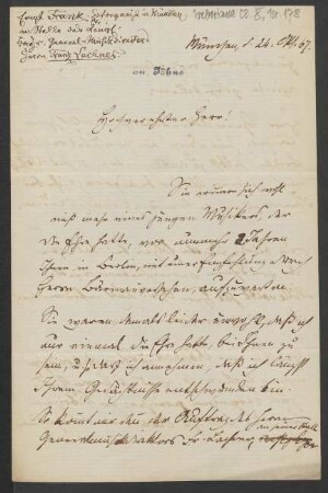 Brief an Friedrich Wilhelm Jähns : 24.10.1867