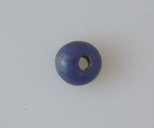 Blaue Glasperle
