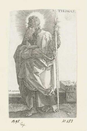 S. Thomas, aus: "Fünf Apostel"