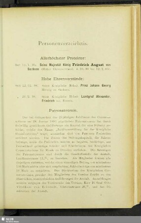Personenverzeichnis