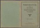 Reichskassenordnung (RKO) vom 6. August 1927 (gedr.)