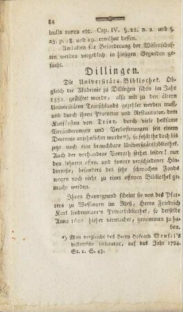Dillingen.