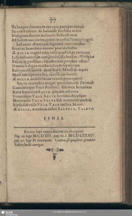 Errata haec emendentur in margine
