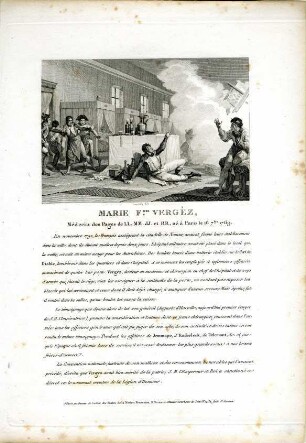 Grafik "Marie Francois Vergéz"