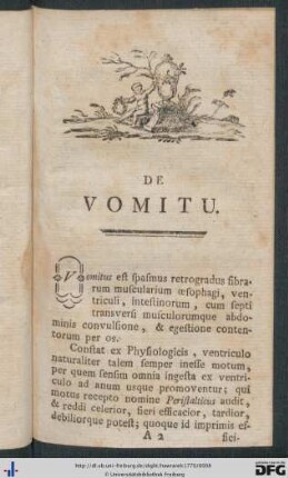 De Vomitu.