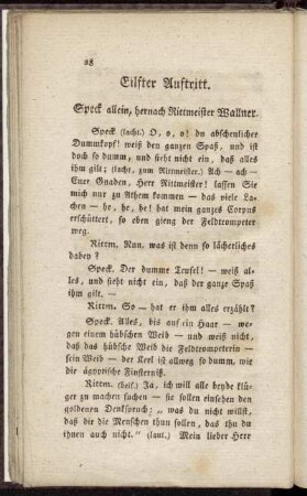 Eilfter Auftritt - Zwanzigster Auftritt