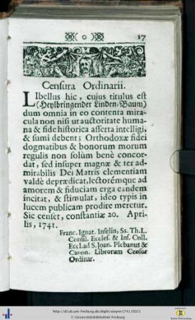 Censura Ordinarii