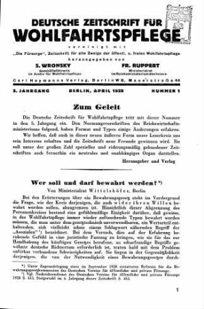 Wer soll und darf bewahrt werden?