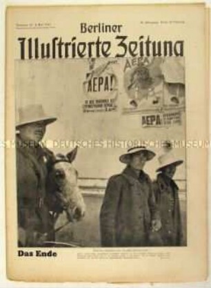 Wochenzeitschrift "Berliner Illustrierte Zeitung" u.a. zur Situation in Griechenland