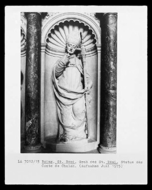 Grabmal des heiligen Remigius — Statue des Comte de Chalon
