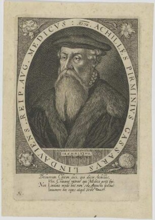 Bildnis des Achilles Pirminivs Gassarvs