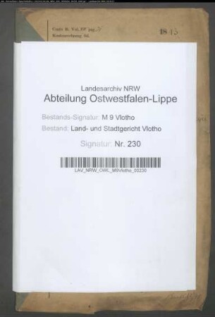 Erblasser: Meyer, Clara Margarethe, geb. Krimmettaz; Ehepartner: Meyer, Johann Heinrich:
