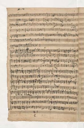 Belinde. Skizzen; V, clavier; e-Moll; H 695; Wq 112.14 (= 202.B.3); BR-CPEB H 5.3
