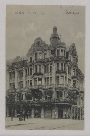 Leipzig. Café Royal